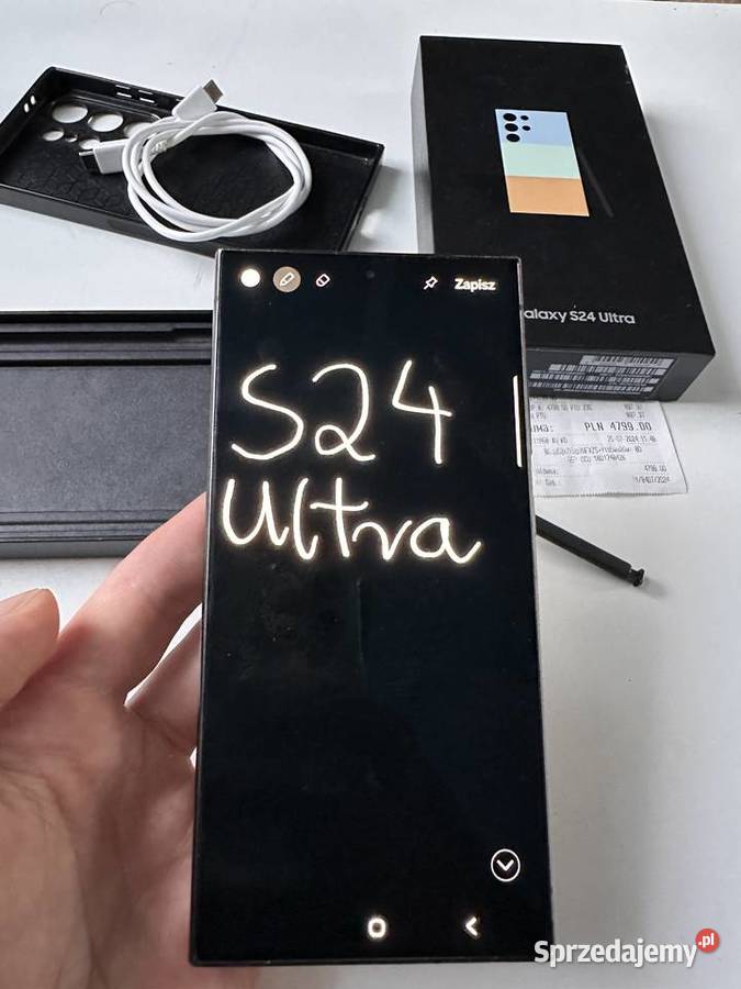 Samsung S24 Ultra 12256GB Titanium Green małopolskie Gorlice