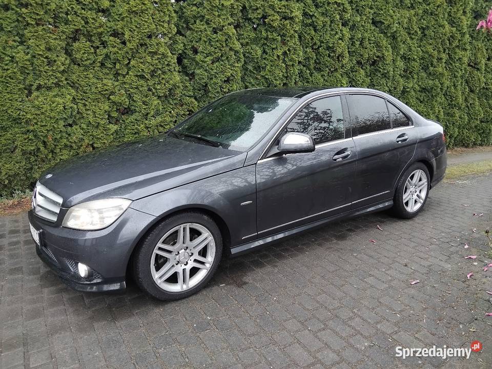 Mercedes W204 220D AMG full parki skóra elfotele wielkopolskie Poznań