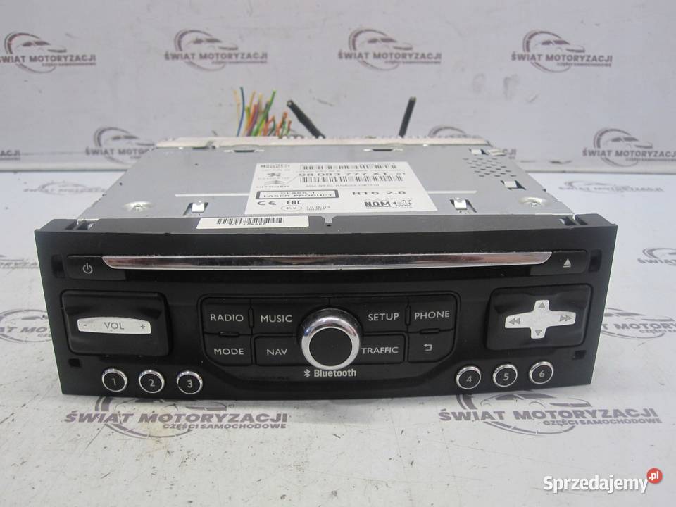 PEUGEOT 3008 I LIFT 16r radio CD 98083777XT świętokrzyskie Kielce