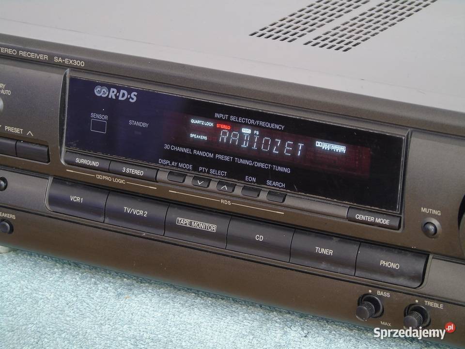 Wzmacniacz z radiem Technics SAEX 300 sprawny i Amplitunery sprzedam