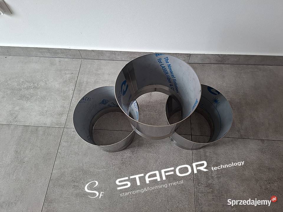 zsyp nierdzewny lej przejście stożkowe Kraków sprzedam