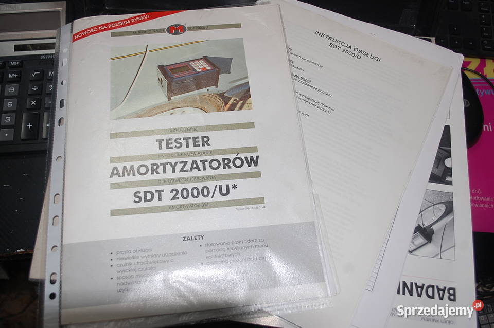 Tester amortyzatorów MTronic SDT2000