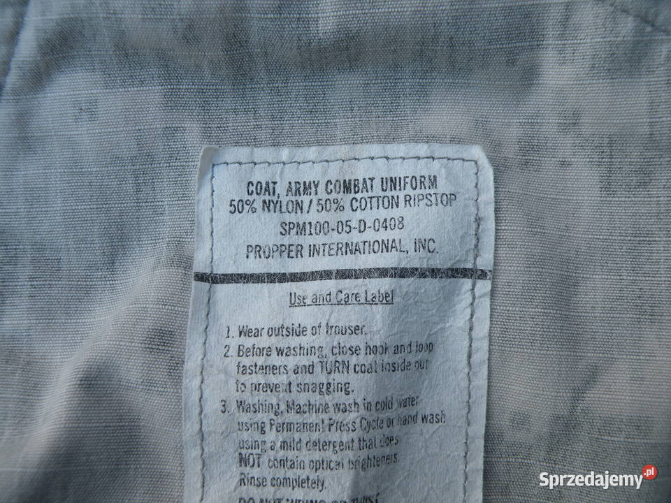 Bluza ACU UCP large XX long ripstop Wrocław