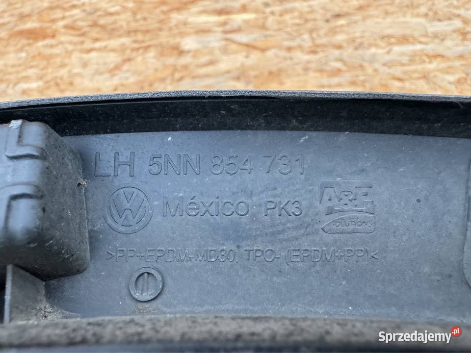 Listwa nakładka błotnika przód lewa LH Tiguan II Sieraków sprzedam
