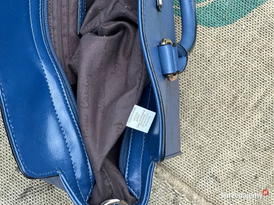 Pierre Cardin torebka do ręki ze skóry 15cm Warszawa