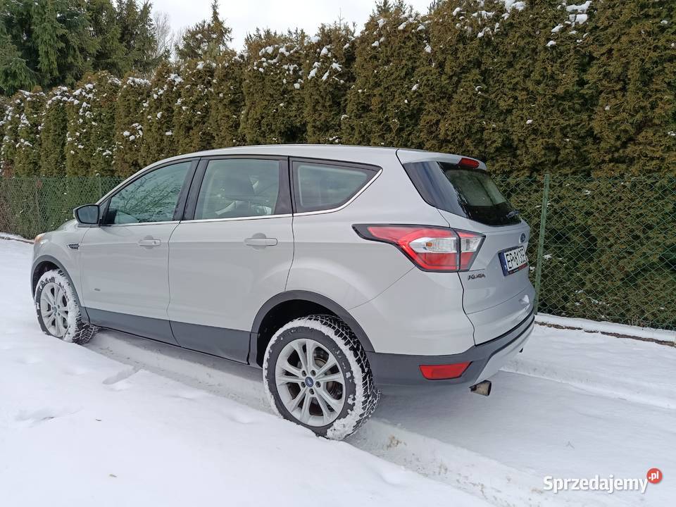 Ford Kuga Titanium AWD 4WD 4x4 182 2017 serwisie benzyna Piotrków Trybunalski sprzedam