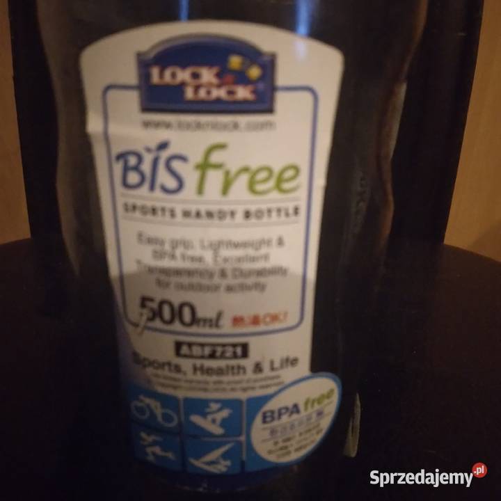 Bidon Butelka Sportowa LOCK LOCK BiS free 500 ml Bydgoszcz sprzedam