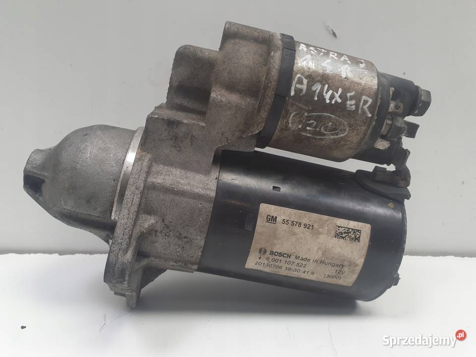 Opel Astra IV J 14 16V ROZRUSZNIK bosch 55578921 lubelskie Janów sprzedam