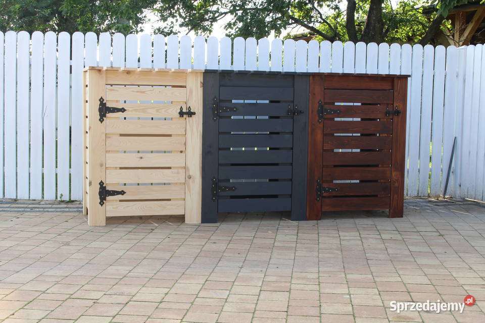 Obudowa kosza na śmieci 120240 L SUROWA sprzedam