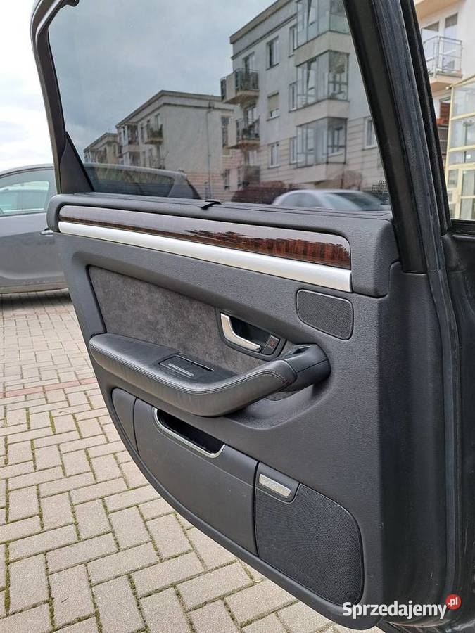 Audi a8 welurowa tapicerka A8 Warszawa