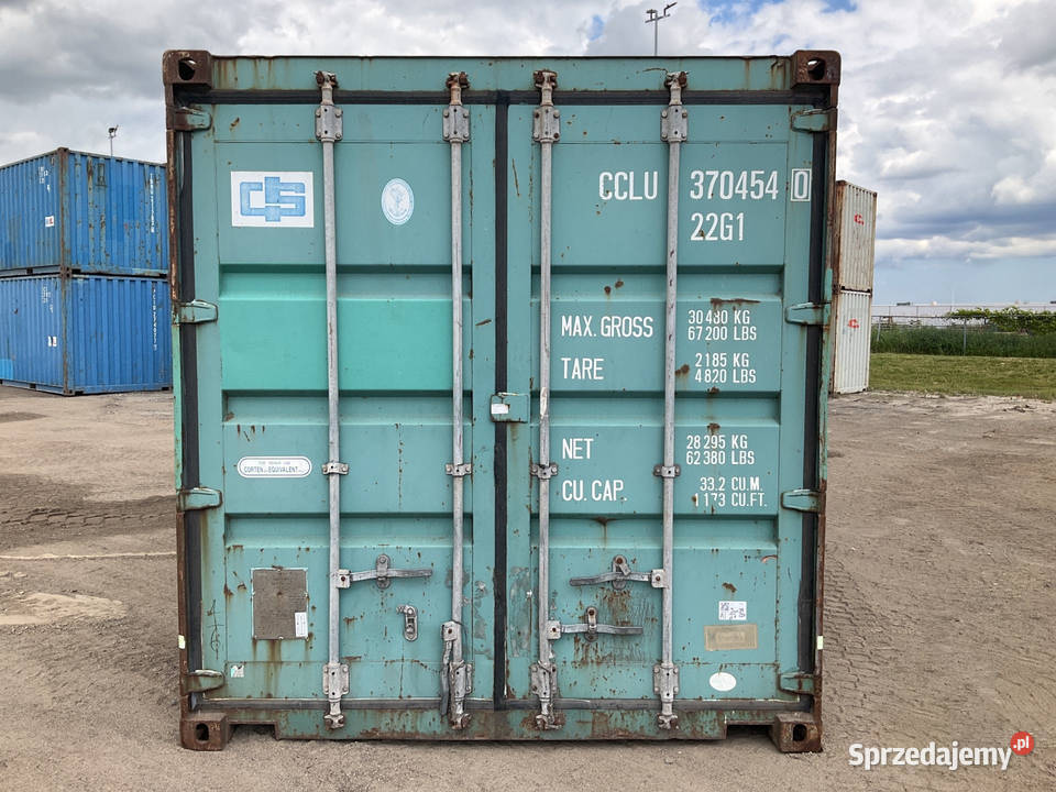 Kontener morski magazynowy 20DV 6 metrowy Goleniów