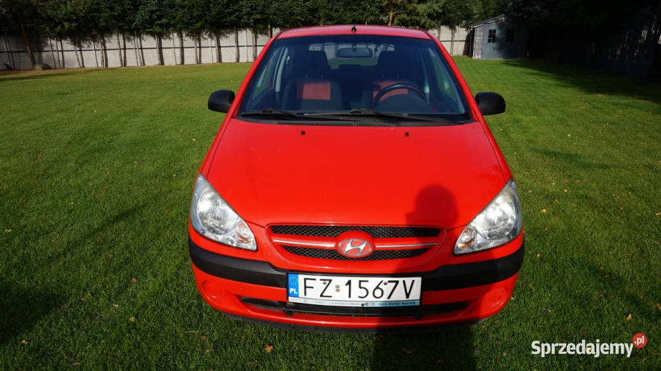 Hyundai Getz zarejestrowany ubezpieczony Samochody osobowe Zielona Góra