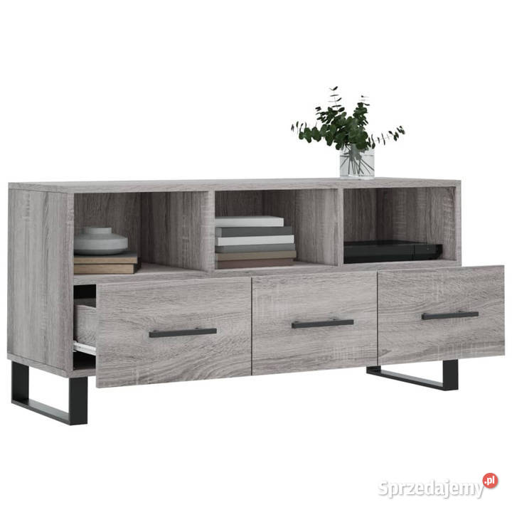 Szafka pod telewizor szary dąb sonoma 102x36x50 Warszawa sprzedam