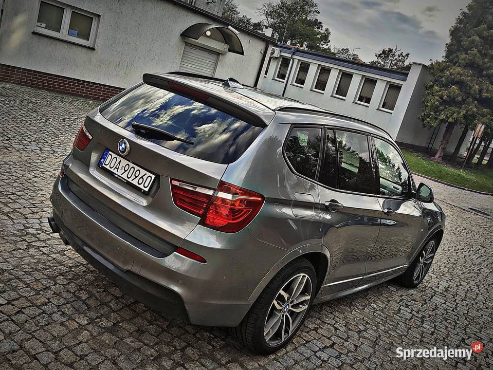 BMW X3 Lift 30 D MPakiet Panorama Alu 19 Wygląd 2993cm3 Oława