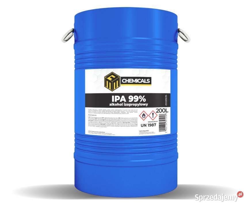 IPA 99 alkohol IZOPROPYLOWY beczka 200 L brutto pomorskie Gdańsk