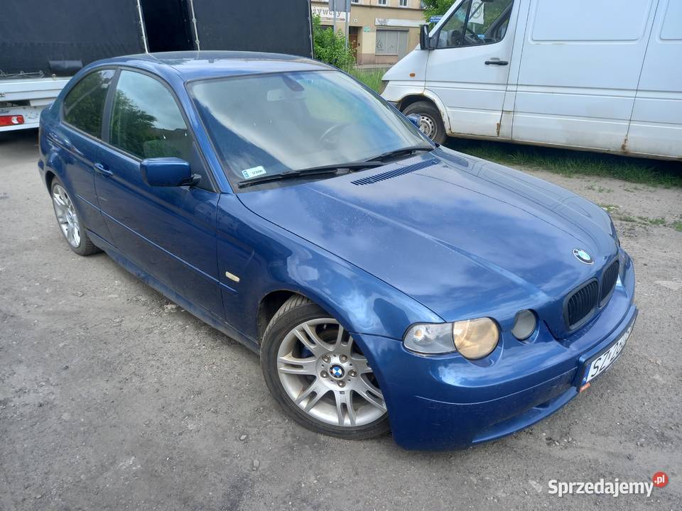 BMW E46 318Ti MPakiet 20 143 Alcantara Czarna Rok produkcji 2002 Gliwice