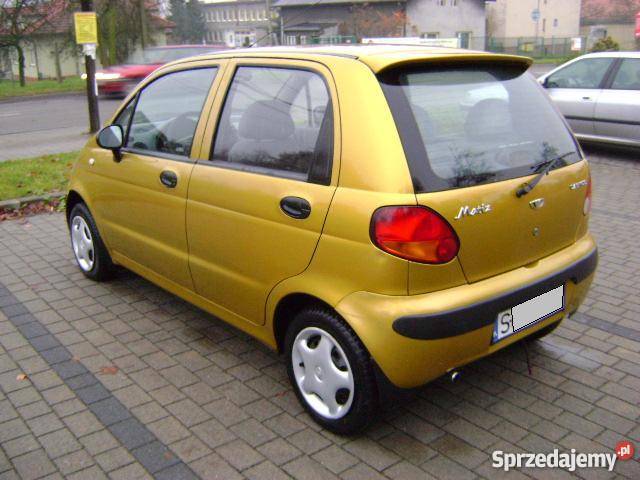 Daewoo Matiz TOP Wspomaganie Tania jazda gaz LPG Wojkowice