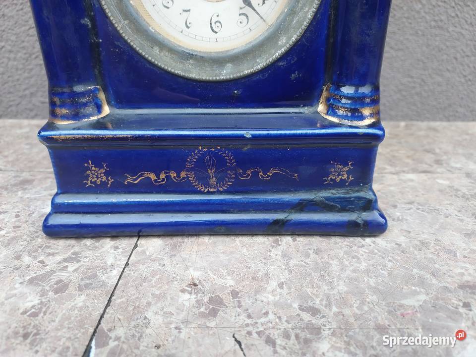 Stary zegar chodzik balansowy ceramiczna obudowa Tczew