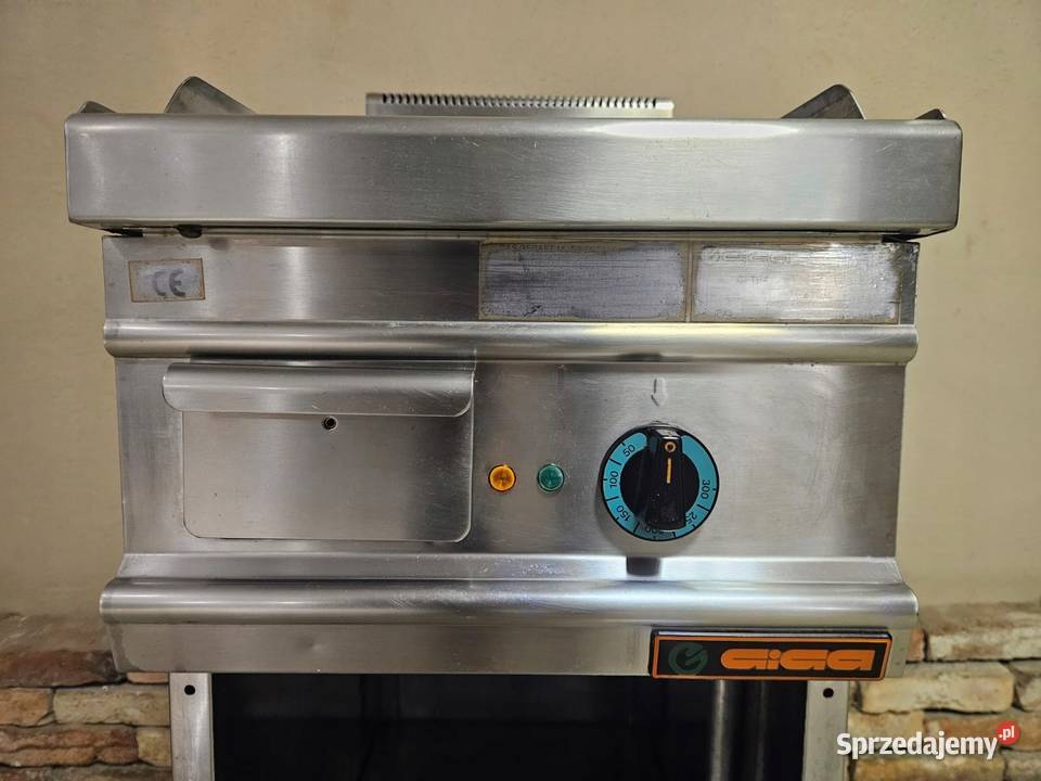 Płyta grillowa elektryczna gładka Giga 37 kW