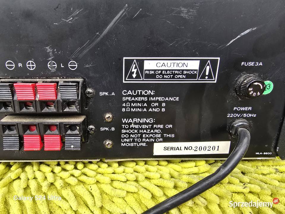 mocny wzmacniacz renkforce wla 8600 mocne stereo Chełm Śląski