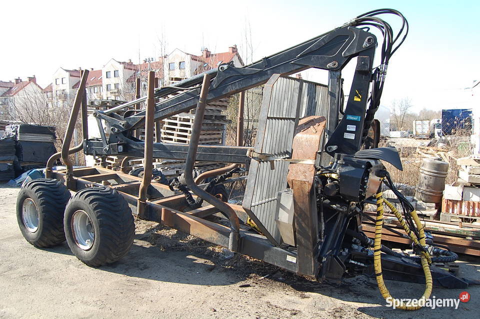 Przyczepa leśna PALMS 13D 572 Dzwig Garwolin