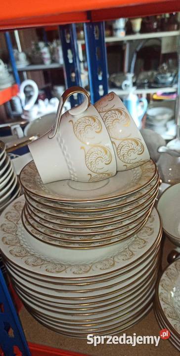 Trio kawowe Hackefors Porslin Sweden
Porcelana Gdańsk