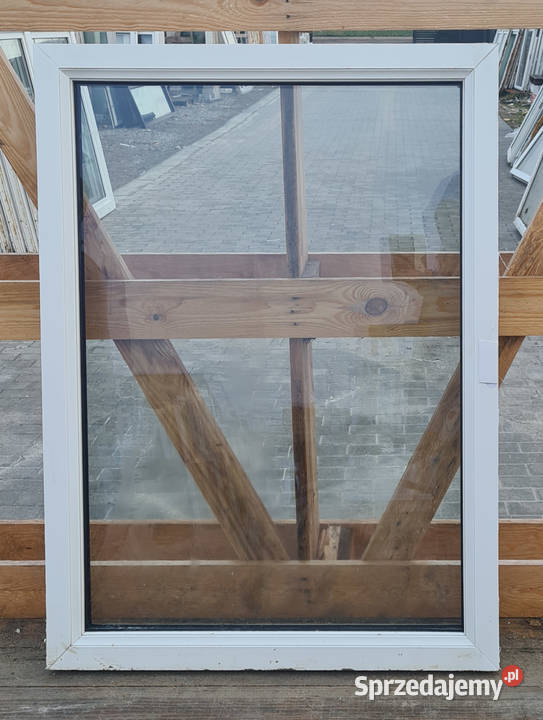 OKNA KacprzaK Witryna 75X102 FIX Używany PCV Lublin