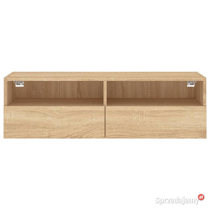 Ścienna szafka TV dąb sonoma 100x30x30 WM836886 Warszawa
