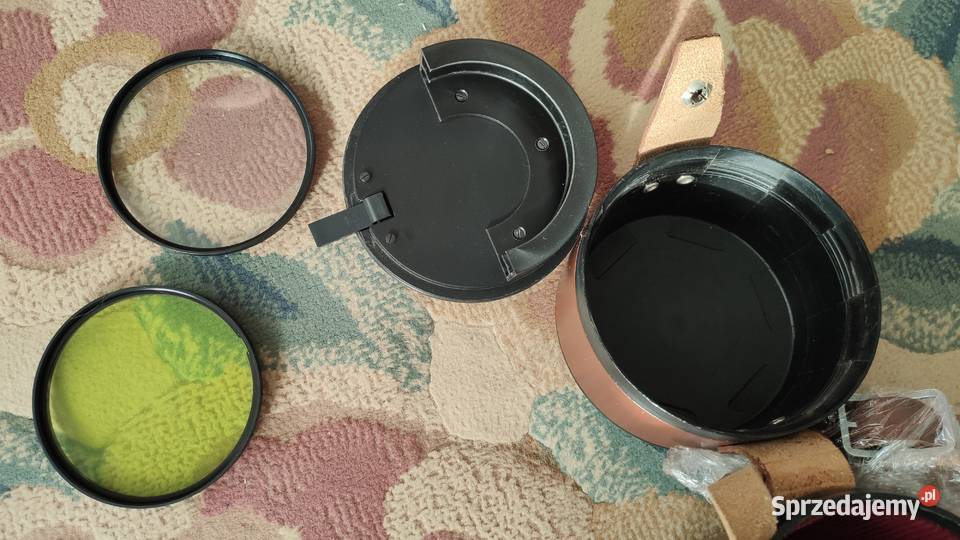 Futerał na obiektyw z dwoma filtrami Rzeszów