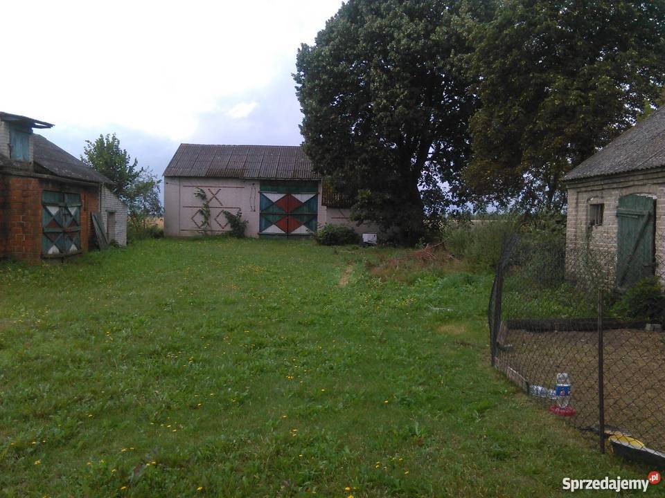 Sprzedam działke z zabudowaniem eternit Domy