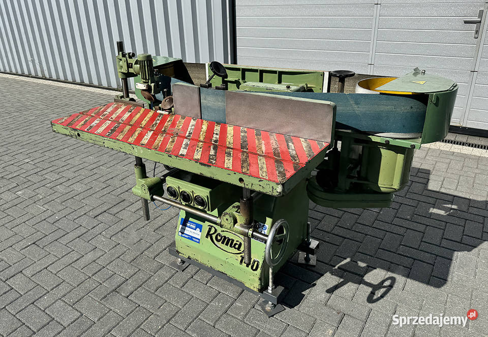 Szlifierka krawędziowa kątowa taśmowa ROMA 140 Sierakowska Huta sprzedam