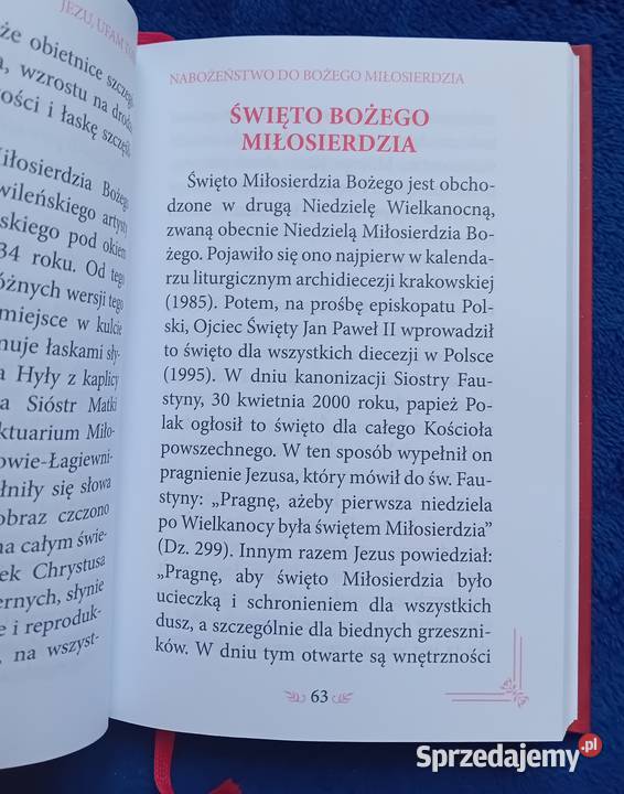 Ks Leszek Smoliński Jezu ufam Tobie Modlitewnik ISBN 9788375698398 wielkopolskie Koźminek