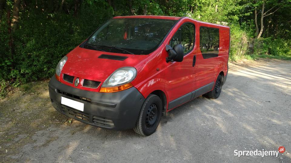 Renault Trafic Brygadówka 6 osobowy Serwisowany Sosnowiec