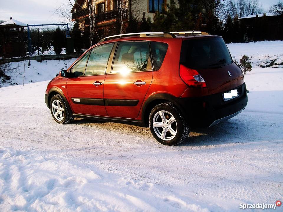 Renault Scenic II ConQuesT CROSS 130koni ŁADNY elektryczne szyby małopolskie Limanowa sprzedam