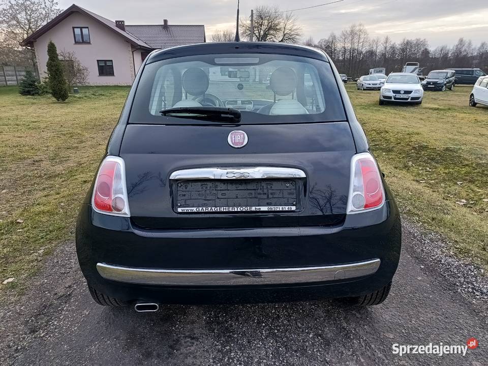Fiat 500 turbo 900cc SZYBER DACH bluetooth Podkonice Miejskie