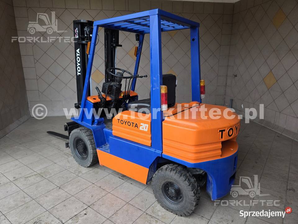 Wózek widłowy TOYOTA 5FD20 TOYOTA 5FDF20 widlak Wózki widłowe