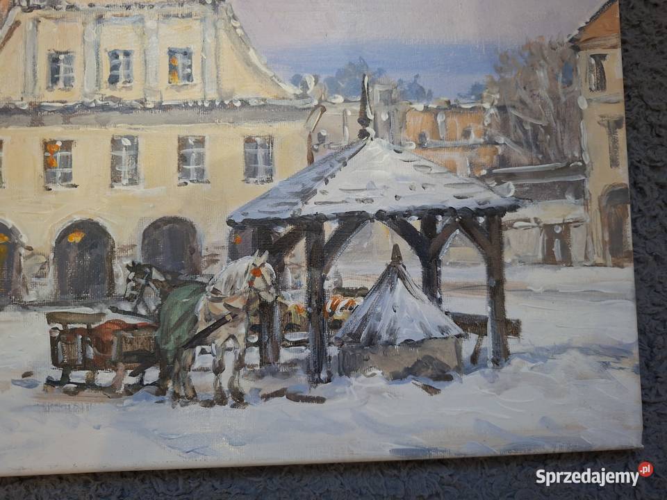 Obraz 40x30 Artur Orłowski Kazimierz Dolny Rynek Kielce