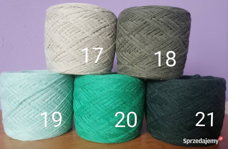 Włóczka 80 bawełna 41 kolor Krynica-Zdrój