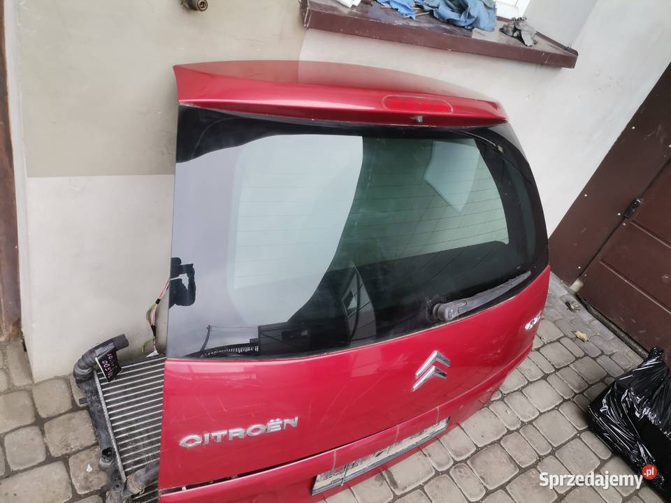 CITROEN C4 GRAND PICASSO I KLAPA BAGAŻNIKA TYŁ Klapy bagażnika Nowy Sącz sprzedam
