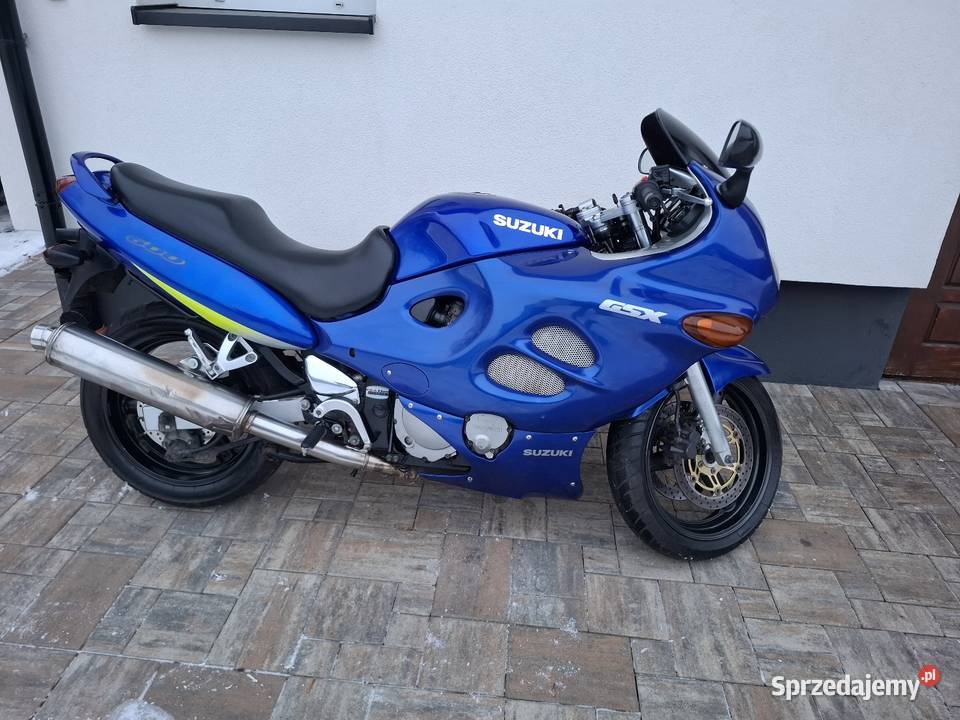 Suzuki gsx600f 2002 przebieg 40 37kw 50KM świętokrzyskie Chobrzany sprzedam