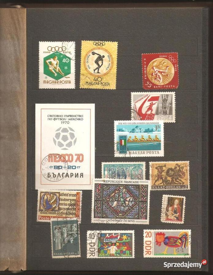 Album znaczkami ŚWIATA Wola Moszczenicka