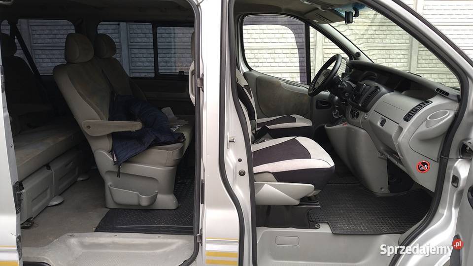 renault trafic 25 diesel 7 osobowy klima