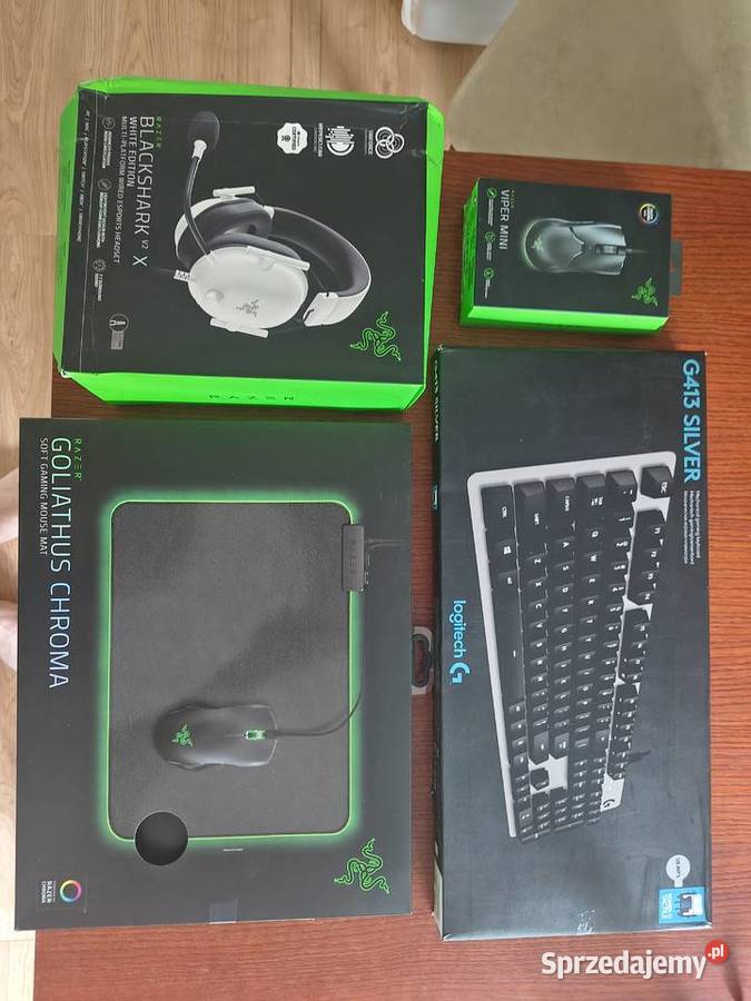 Akcesoria komputerowe Razer myszka podkładka Lublin