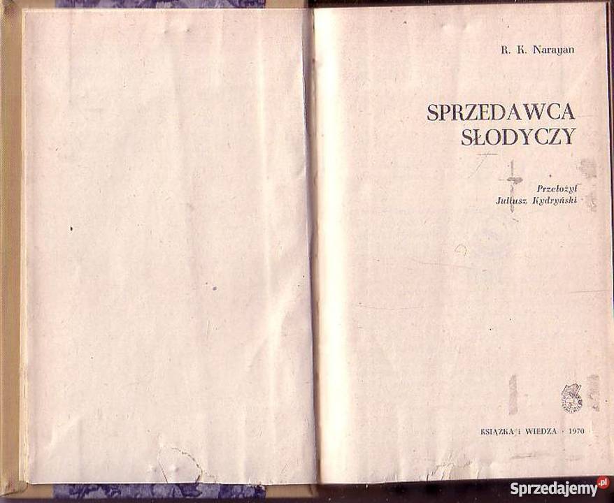 0321 SPRZEDAWCA SŁODYCZY RK NARAYAN Czyrna