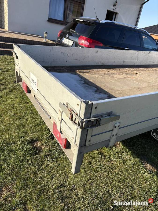 Duża przyczepa samochodowa Do samochodów osobowych Konin