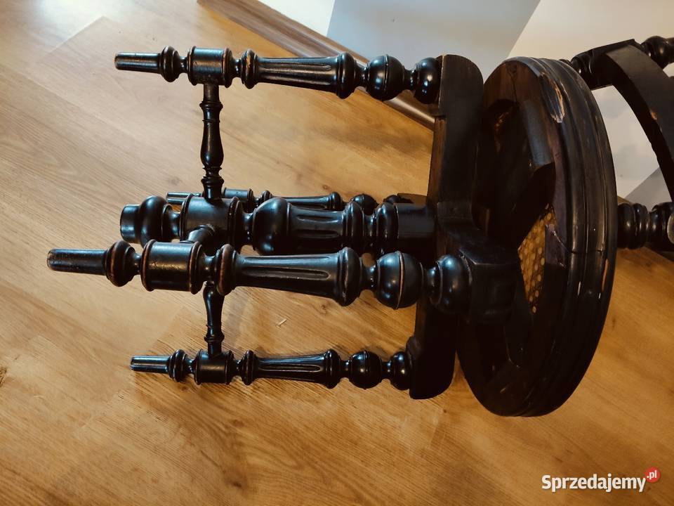 Antyk stare obrotowe krzesło 18 wiek Sandomierz