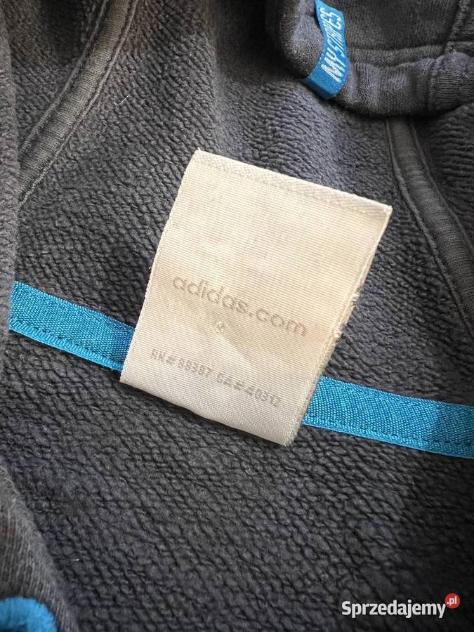 Bluza sweter z kapturem adidas Bez wzoru Jasło