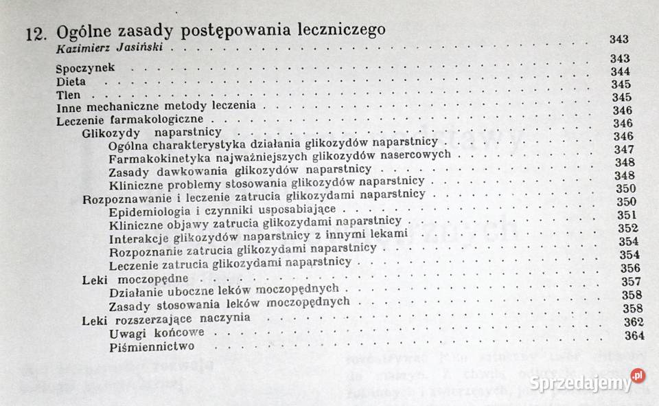 Nauka o chorobach wewnętrznych Tom 1 Witold Rok wydania 1988 Chełm sprzedam