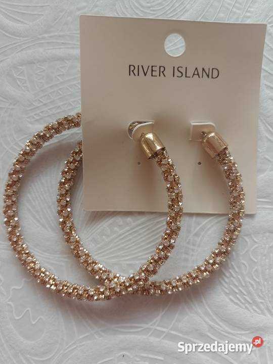 RIVER ISLAND Bogato zdobione duże Kolczyki koła Kraków