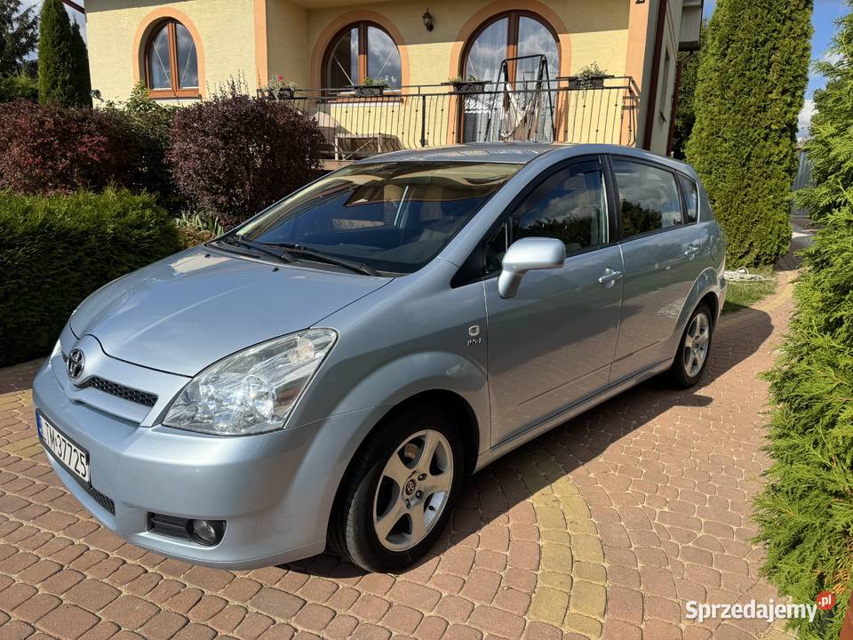 Toyota Corolla Verso 18 B LPG Samochody osobowe lubelskie Tomaszów Lubelski